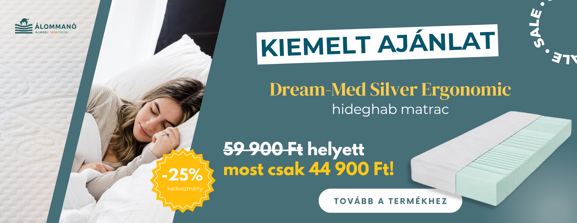 Álommanó Ágy és Matrac