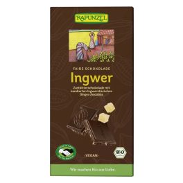Rapunzel Félédes gyömbéres csokoládé BIO 80g
