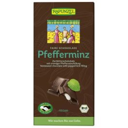   Rapunzel Félédes csokoládé mentolos krémmel BIO VEGÁN ÚJ 100g