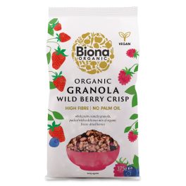 Biona BIO Erdei gyümölcsös ropogós granola 375g