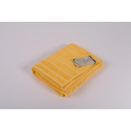 Naturtex Bamboo mustár sárga törölköző 50x100 cm