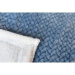 Naturtex sherpa design kétoldalas pléd - Ombre Blue 150x200 cm