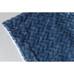 Naturtex sherpa design kétoldalas pléd - Ombre Blue 150x200 cm