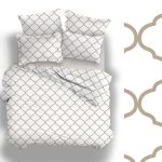 Naturtex 3 részes pamut-szatén ágyneműhuzat Desert