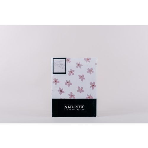 Naturtex 3 részes pamut-szatén ágyneműhuzat Blossom