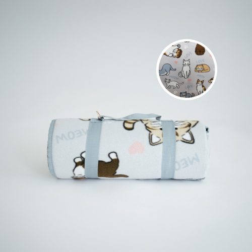 Naturtex gyermek piknik pléd 120x150 cm cicás