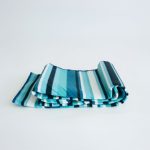 Naturtex piknik pléd 150x200 cm kék csíkos 