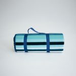 Naturtex piknik pléd 150x200 cm kék csíkos 