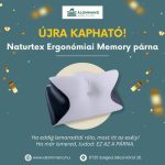 Naturtex Ergonómiai Memory párna 61x34×12 cm 