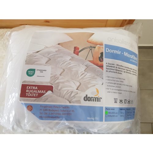 Dormir antiallergén mosható téli paplan 140x200 cm  800g