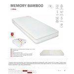 Best Dream Memory Bamboo matrac  80x200 cm ajándék matracvédővel!
