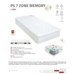 Best Dream PS 7 Zone Memory matrac 80x200 cm ajándék matracvédővel!