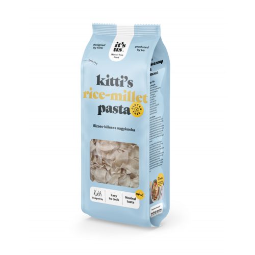 It's us Kitti's Rizses-köleses gluténmentes száraztészta nagykocka 200 g