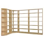 Viking  fenyő polc 001-es 96x180x30cm