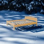 Henrik ágykeret fix 140x200cm borovi fenyő