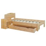 Henrik ágyneműtartó görgős/126-os  126x68x18,5cm