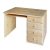  Nemecsek fenyő 4-fiókos íróasztal 75x110x60cm