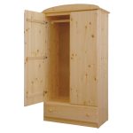 Csanád szekrény 2-a.1-fiókos akasztós 103x190x55cm