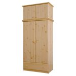 Csanád szekrény 2-a.1-fiókos akasztós 103x190x55cm