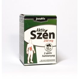 JutaVit Aktív Szén tbl. 30x 250mg
