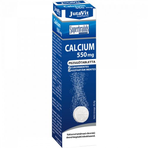 JutaVit Calcium pezsgőtabletta 550mg 16db