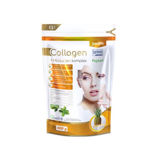 JutaVit Collagen+hialuron komplex Ananász 400g 