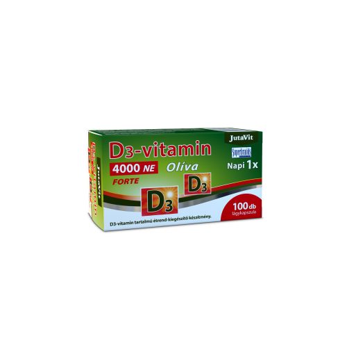 JutaVit D3-vitamin 4000NE Olíva 100 db