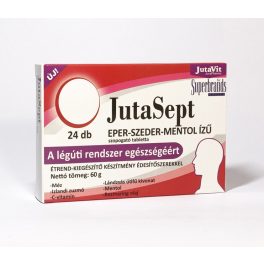 JutaVit JutaSept szopogató tabletta EPER-SZEDER-MENTOL 24x