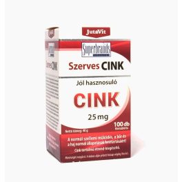 JutaVit Szerves Cink 25mg 100 db