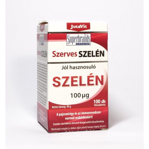 JutaVit Szerves Szelén 100µg 100 db