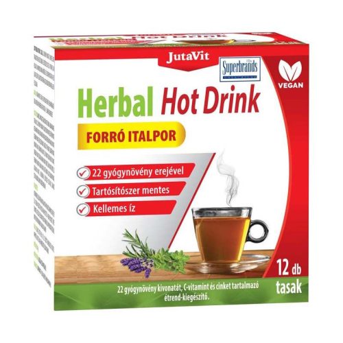 Herbal Hot Drink forró ital por Felnőtt 12 db