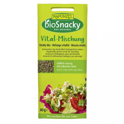 Rapunzel bioSnacky Vitalitás csíramagkeverék BIO 40g