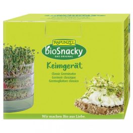   Rapunzel bioSnacky Csíráztató 3-szintes (fedél,szifon,vízfelf.) környezetbarát