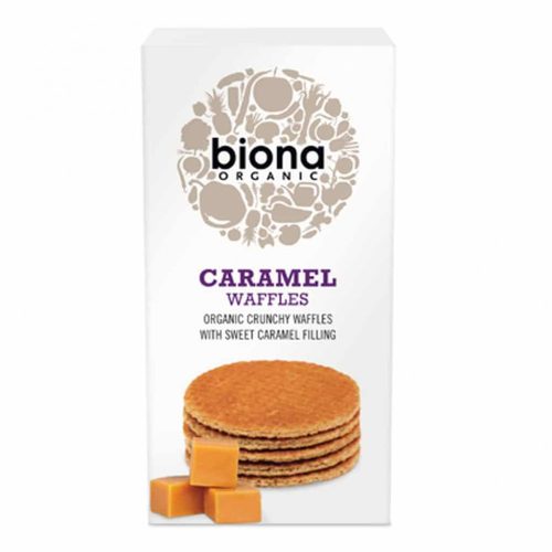 Biona Bio Waffel - karamellás 175g