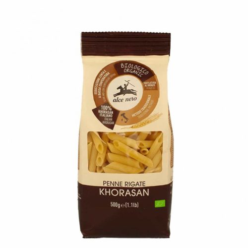 Alce Nero BIO Khorasan teljes kiőrlésű penne 500g