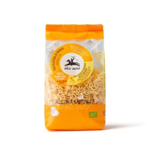 Alce Nero Bio Durum állatfigurás tészta gyerekeknek 250g