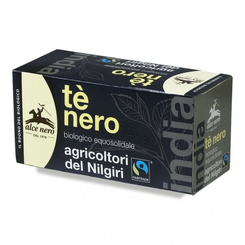 Alce Nero Bio Feketetea 20 filter