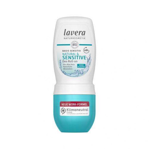 lavera BASIS S golyós dezodor NATURAL & SENSITIVE VEGÁN 50ml