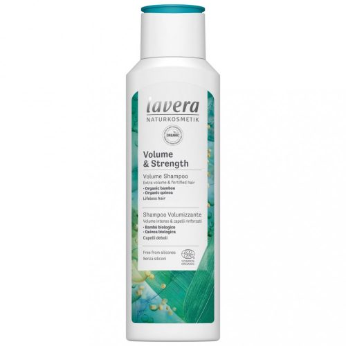 lavera H sampon Volume & Strength, dúsító és erősítő 250ml