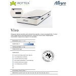 Rottex Allegro Vivo táskarugós  matrac 160x200 cm 