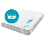 Matracvédő vízzáró 120x200cm, 60 fokon mosható, sarokgumis 